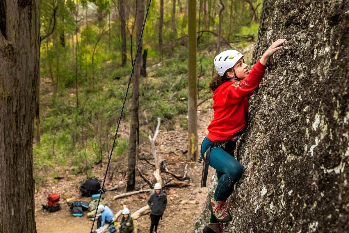 Mt Barney Lodge guided Rockclimbing