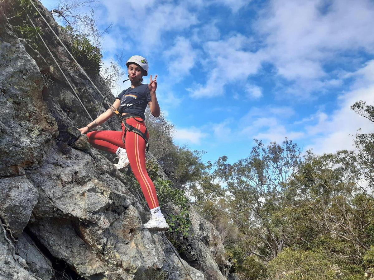 Beginners Rock climbing