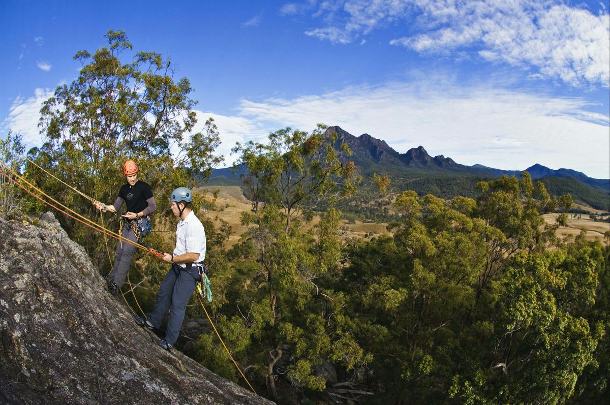 Abseiling