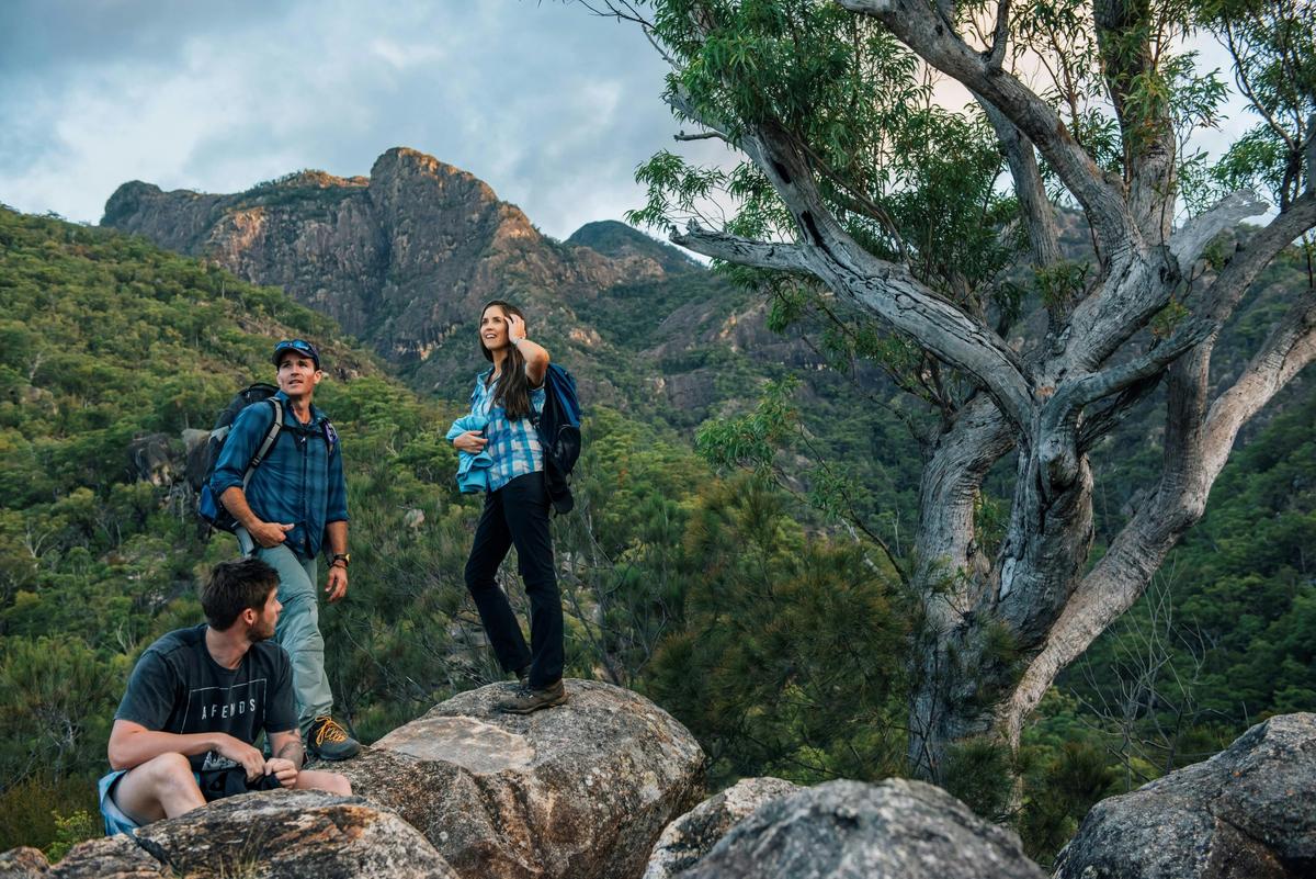 Hiking to the Lower Portals of Mount Barney