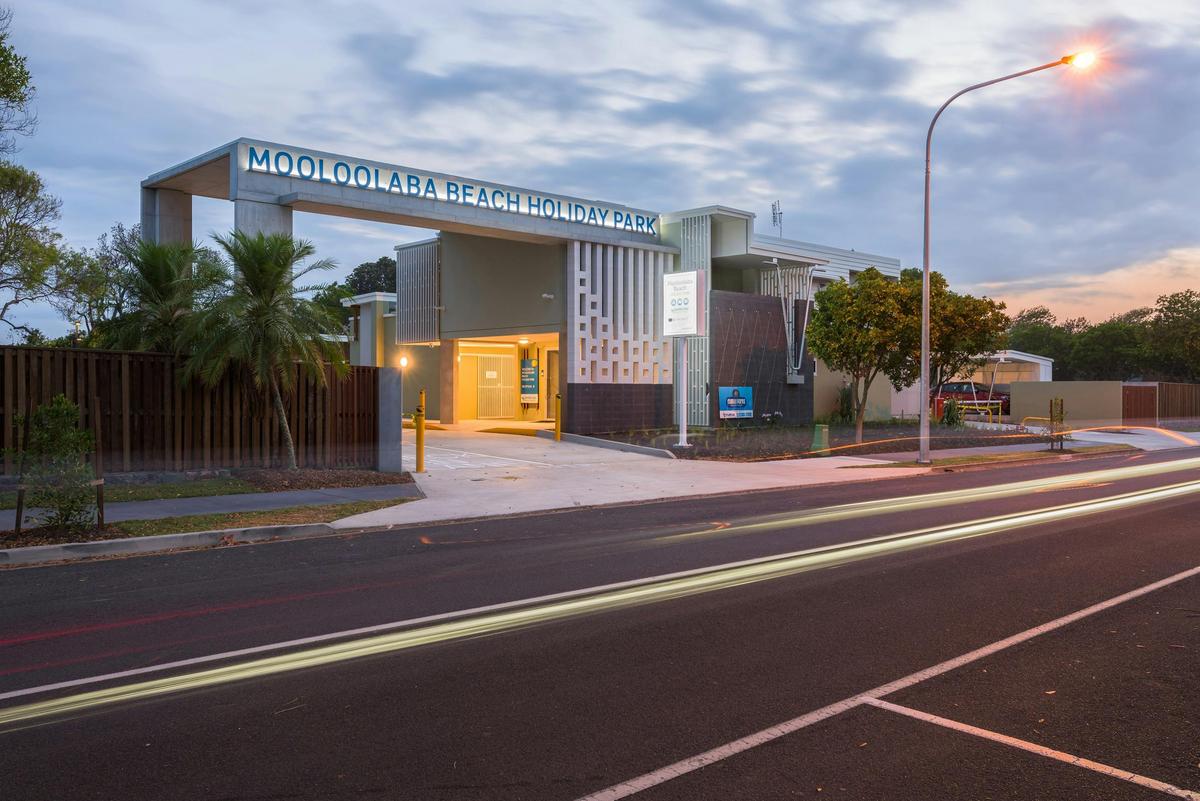 Mooloolaba Beach Holiday Park Entrance