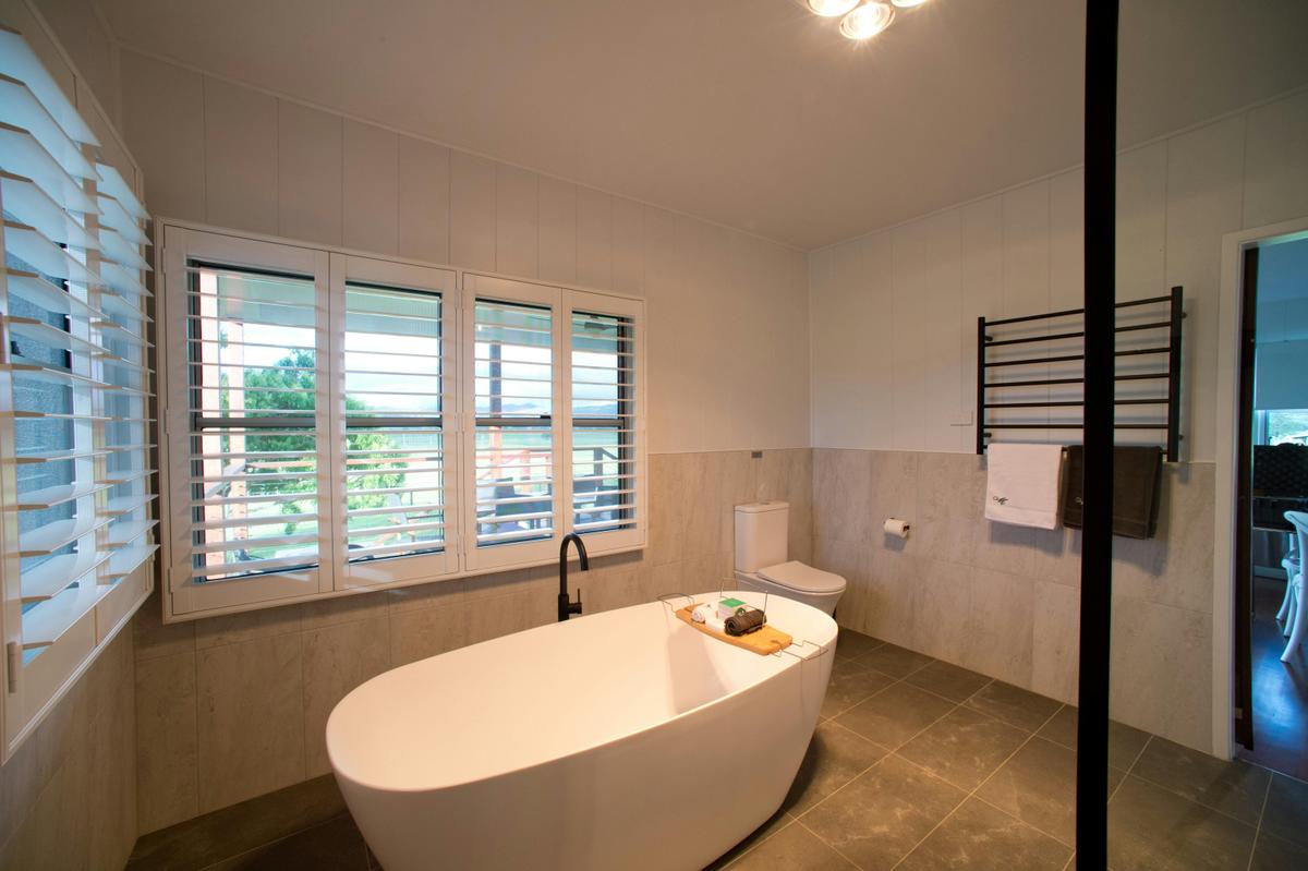 Enjoy a bath with a view