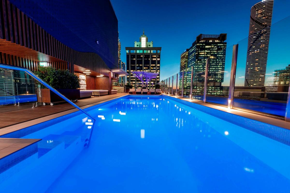 Pool by Night