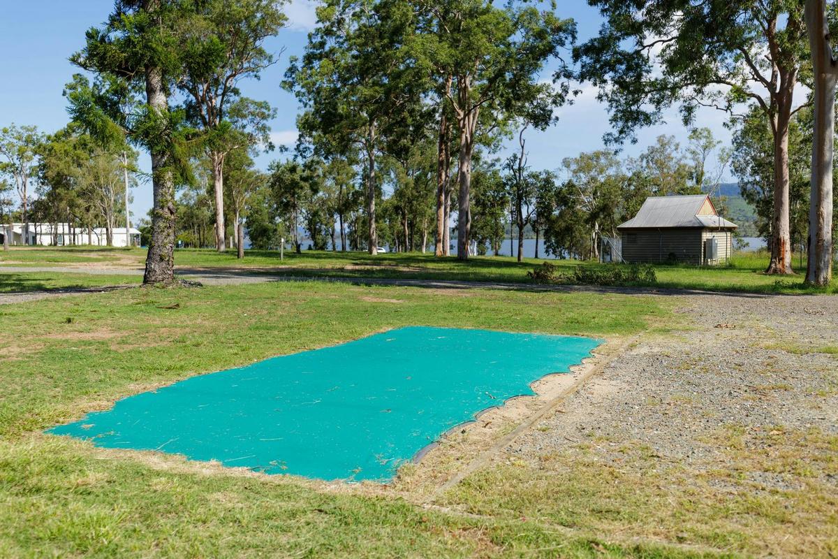 Powered caravan  sites