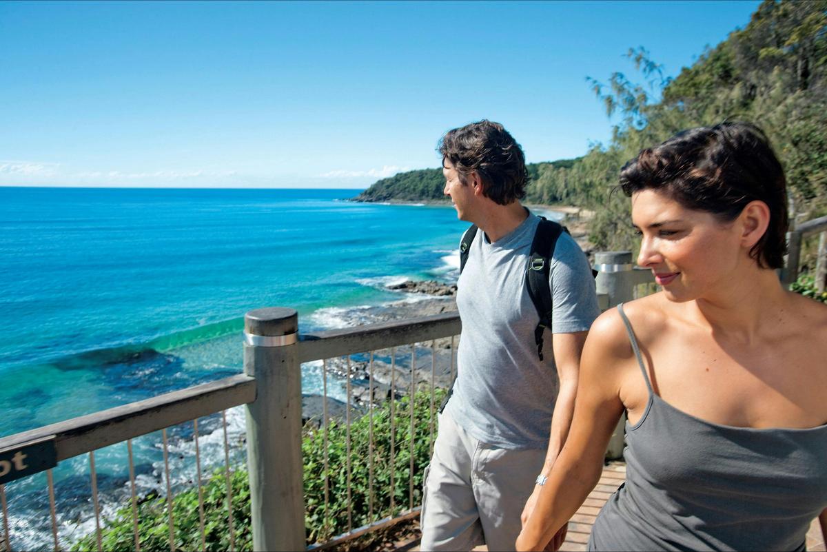 Explore the coastline on the Coastal Track.