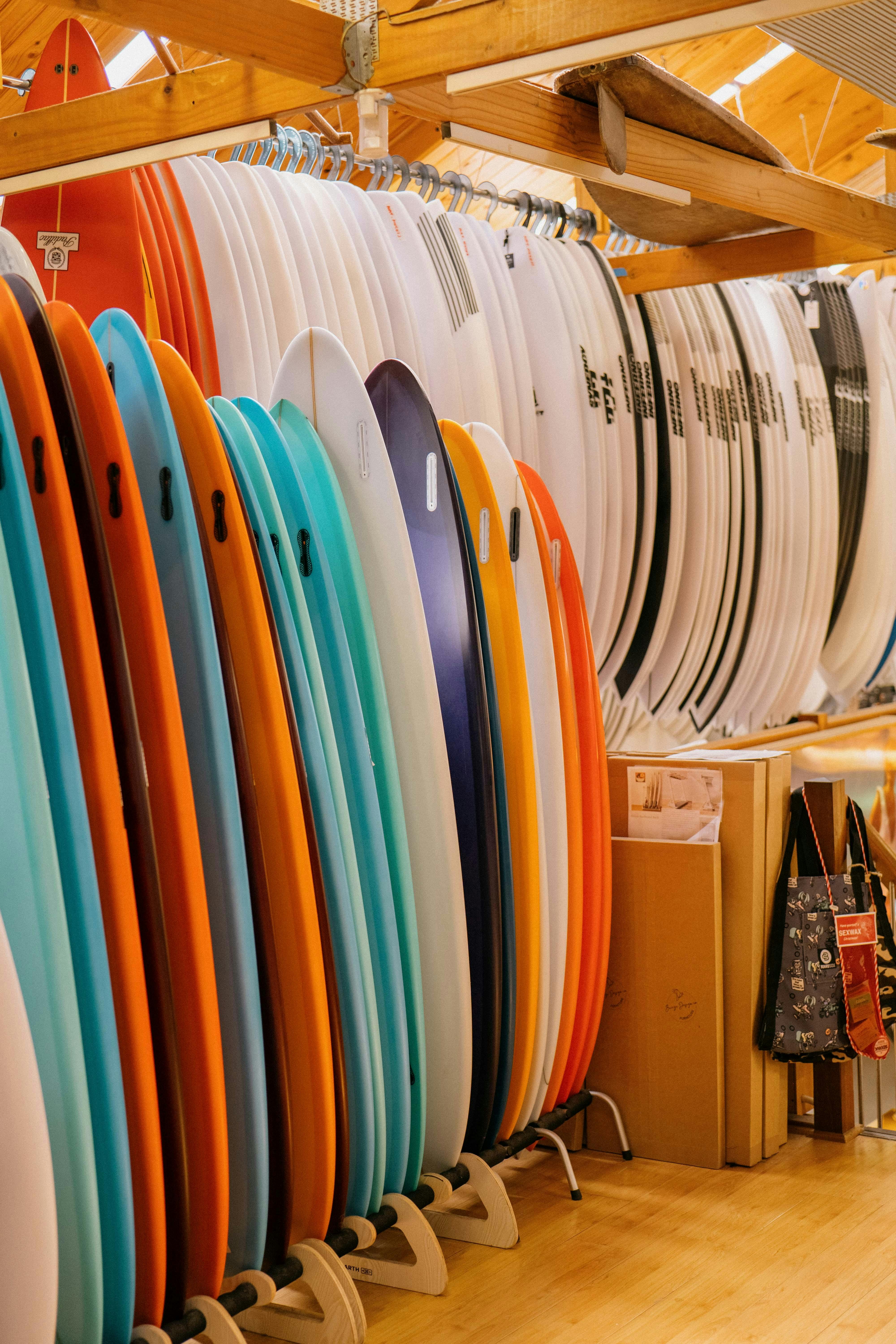 A glimpse of the Surfboard range