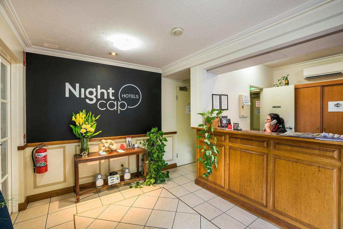 Reception at Nightcap Federal Hotel
