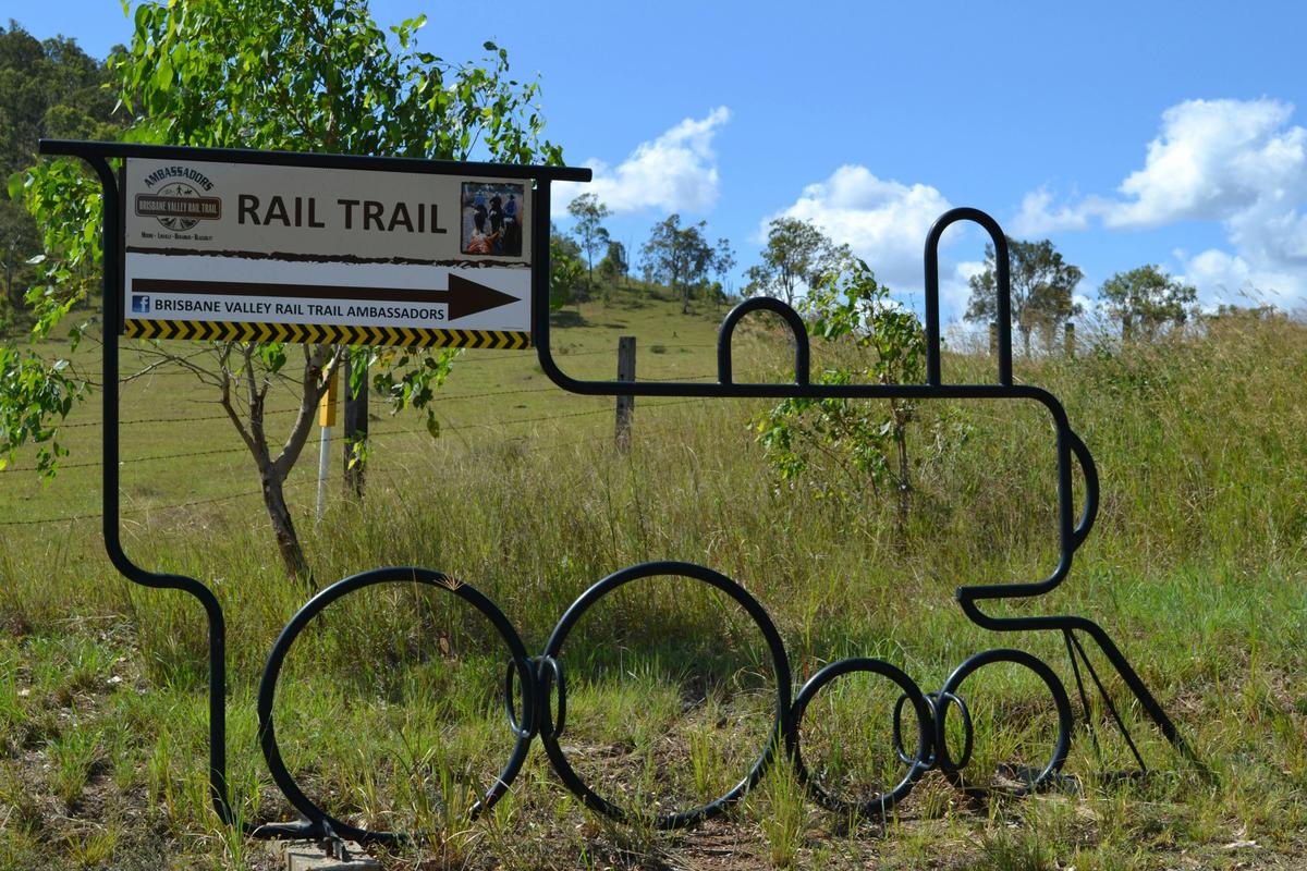 Brisbane Valley Rail Trail at Moore
