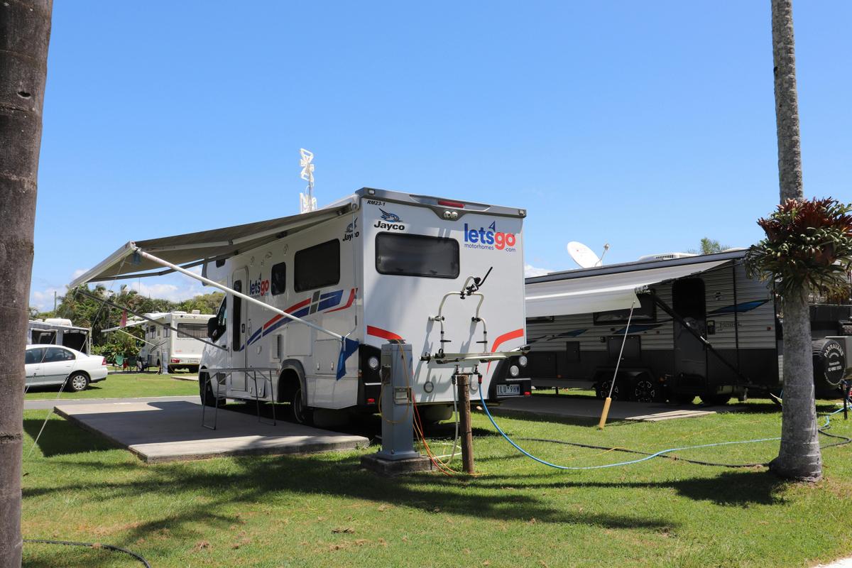 Premium Powered Caravan Site