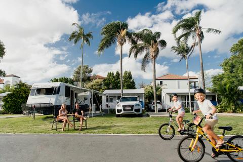Premium Powered Caravan Site