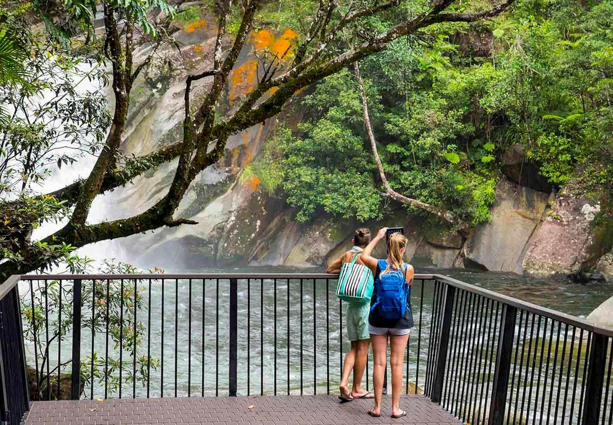 Great scenes at Josephine Falls