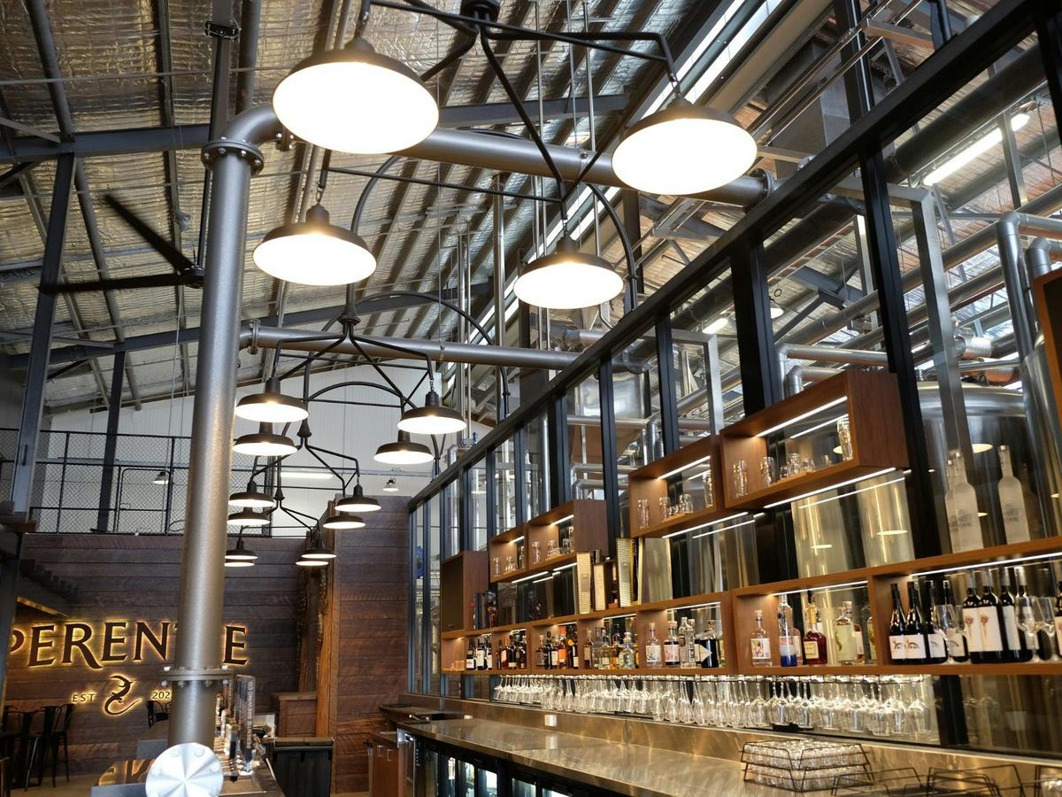 Perentie's indoor bar