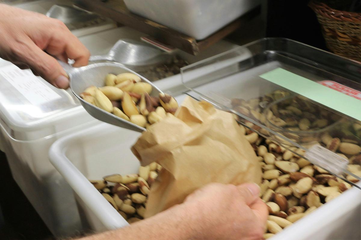 Wholefoods, buy as much or as little as you like.