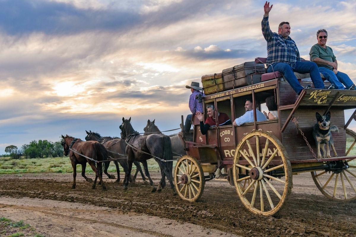Cobb and Co Stagecoach Experience