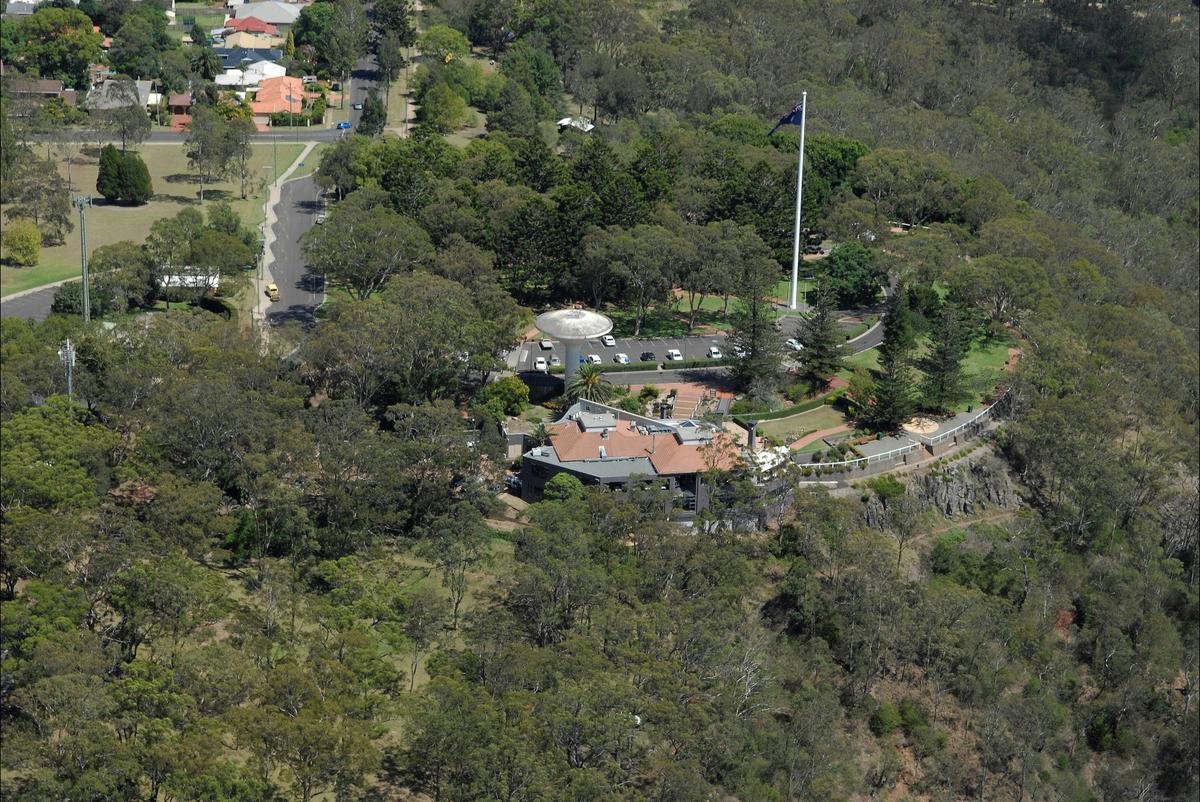 Aerial View Picnic Point Toowoomba