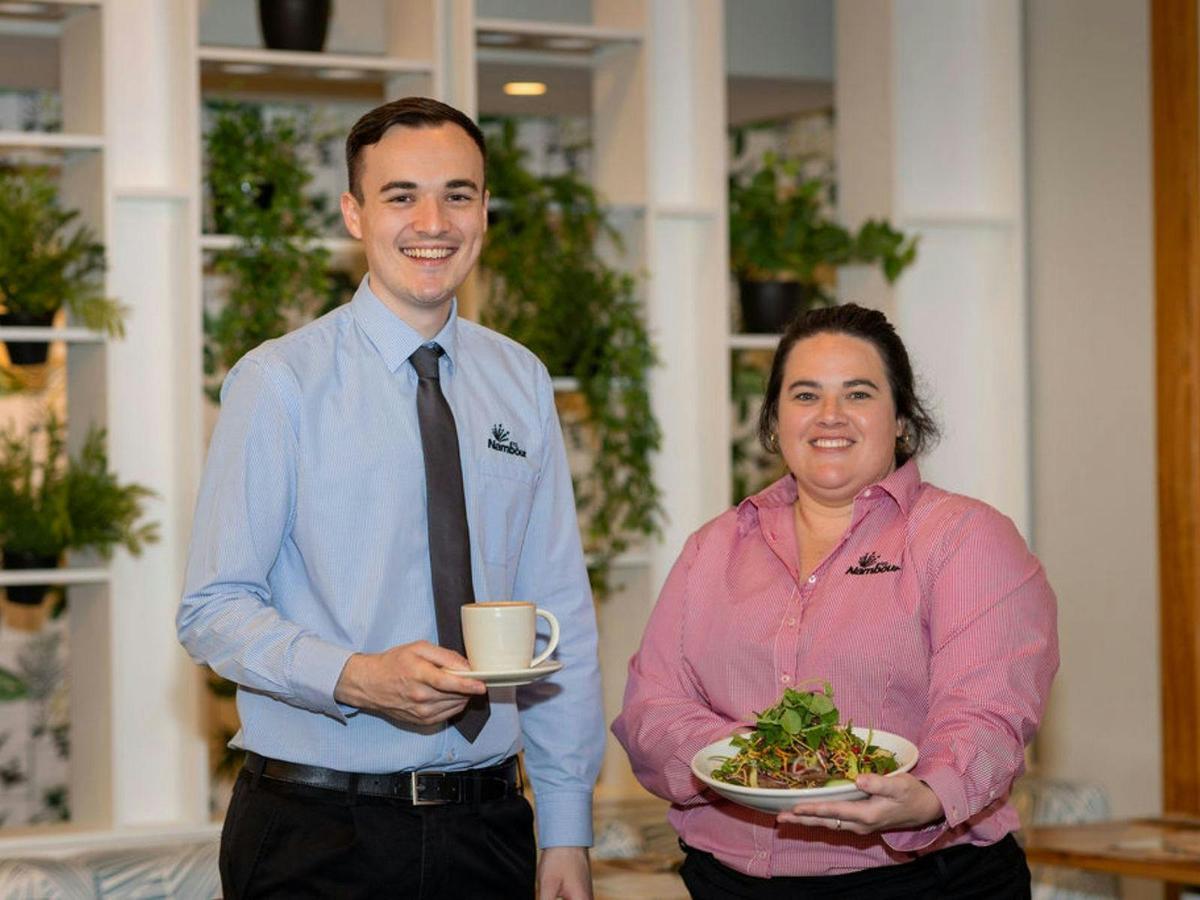 Coffee and Food in Altro Cafe