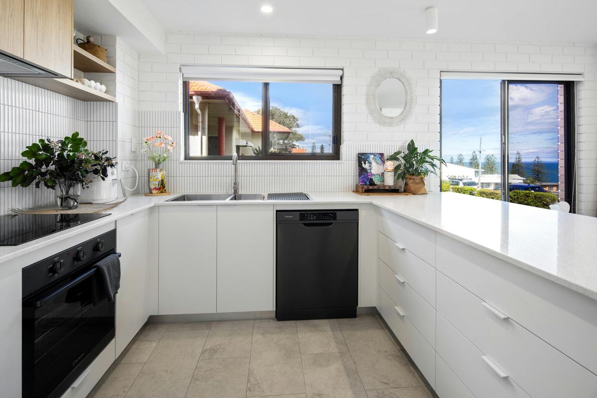 Your kitchen is new, modern and spacious complete with dishwasher, air fryer, rice cooker and basics