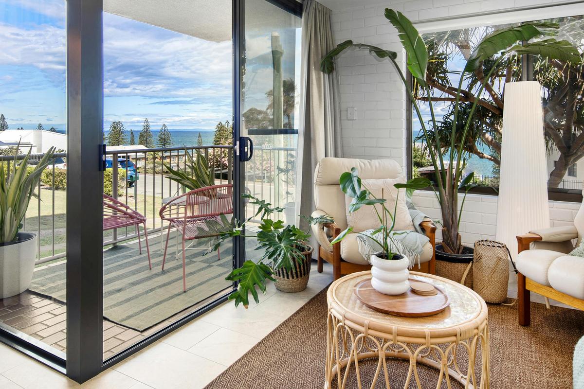Relax in hand made leather and take in the sweeping sea views