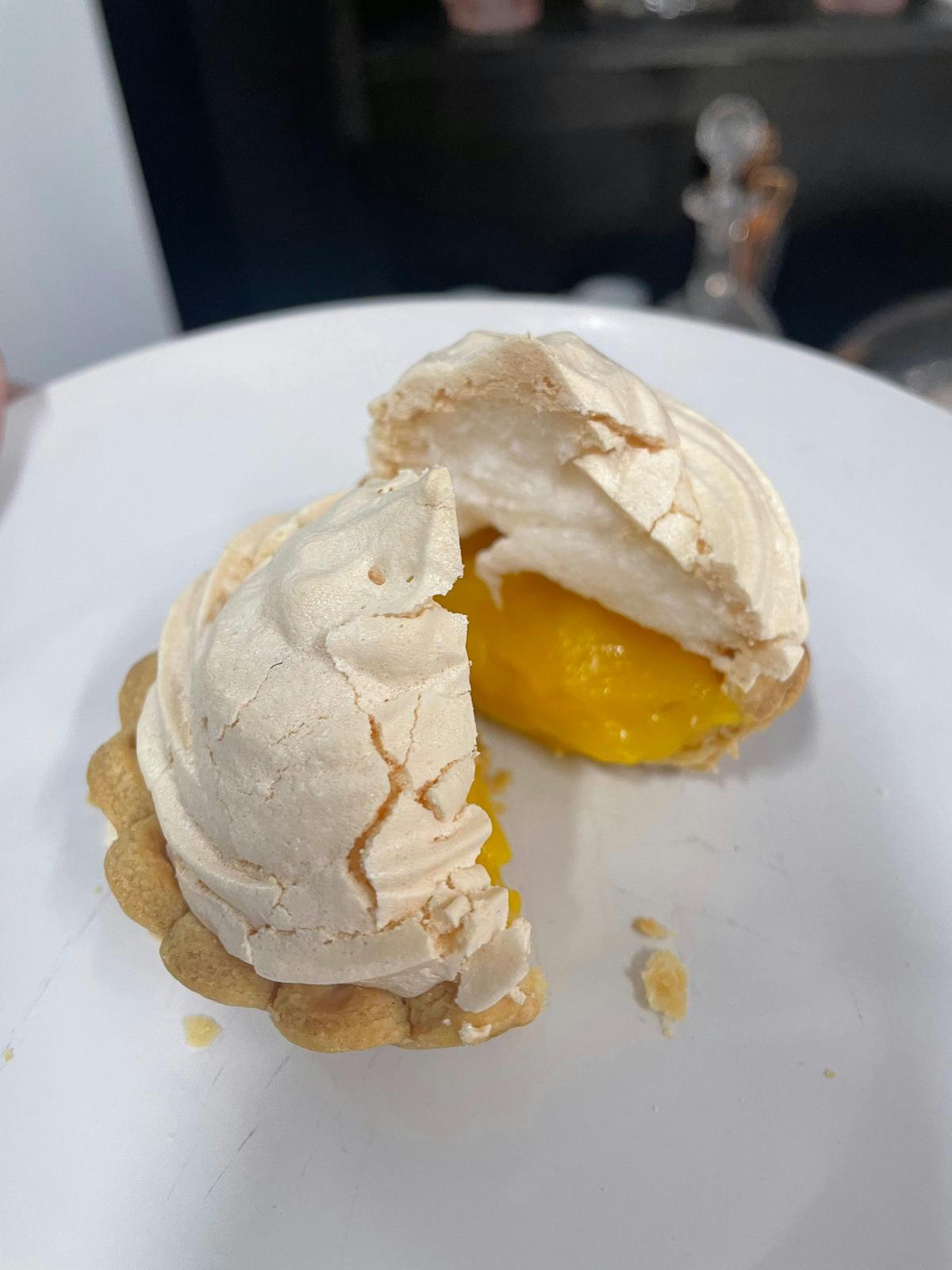 Picnic Society’s Lemon Meringue Tartlets with lemons from our farm