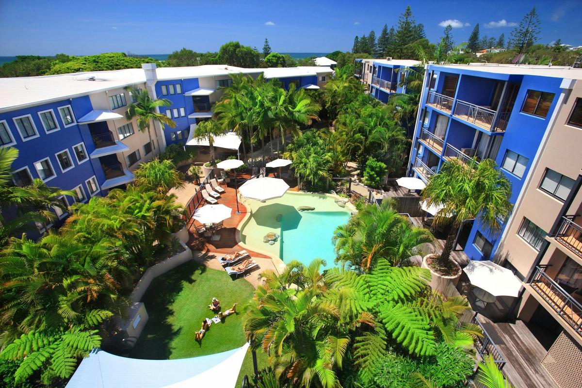 Aerial Pool View