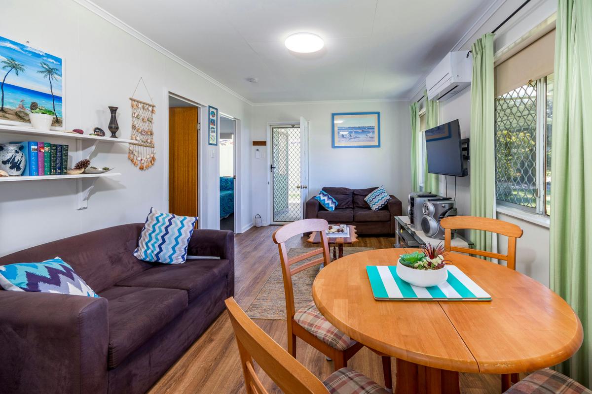 Living and dining area