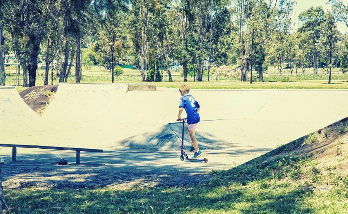 Skate ramps at Pioneer Park, Nanango
