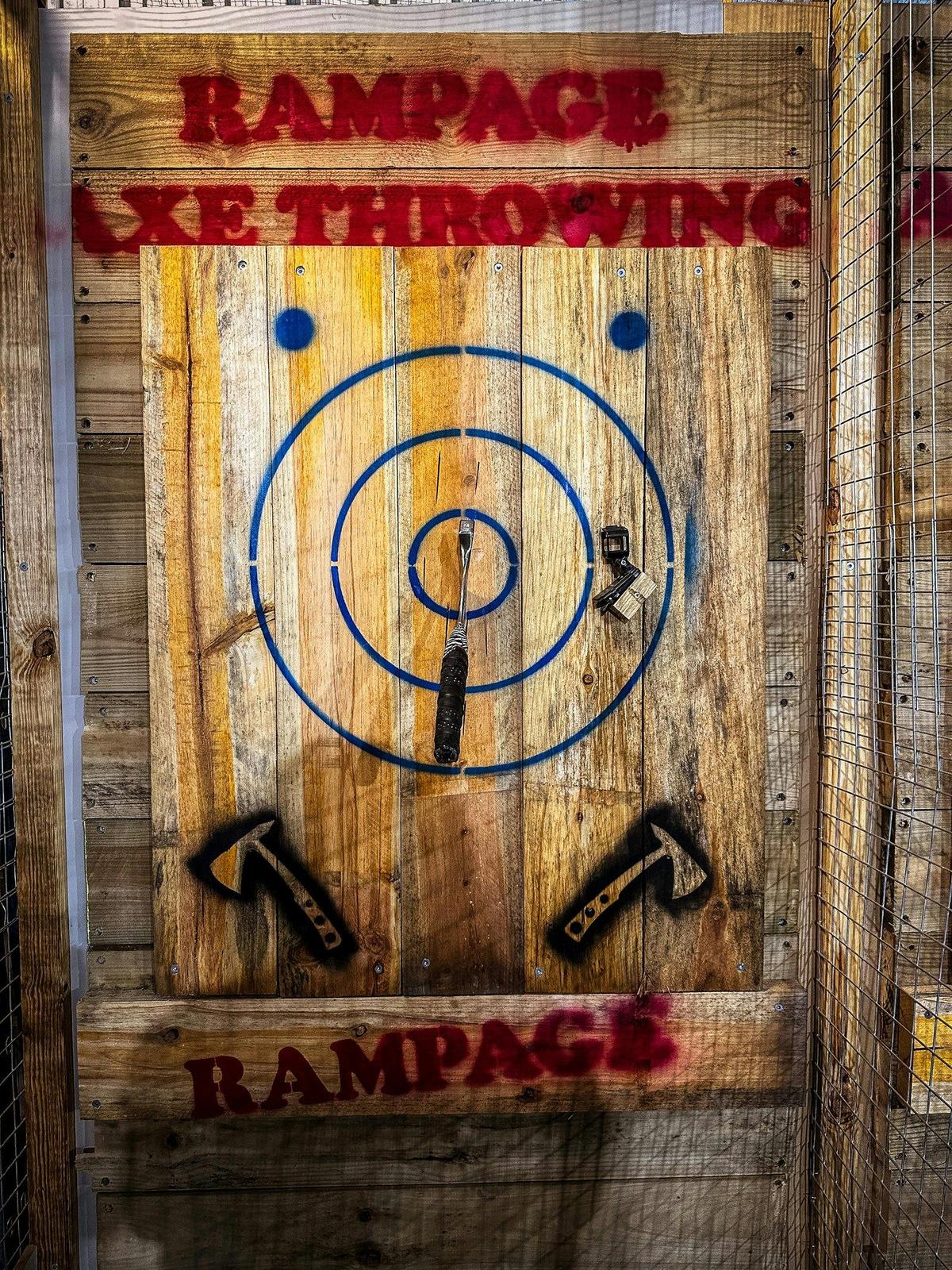 Axe Throwing target