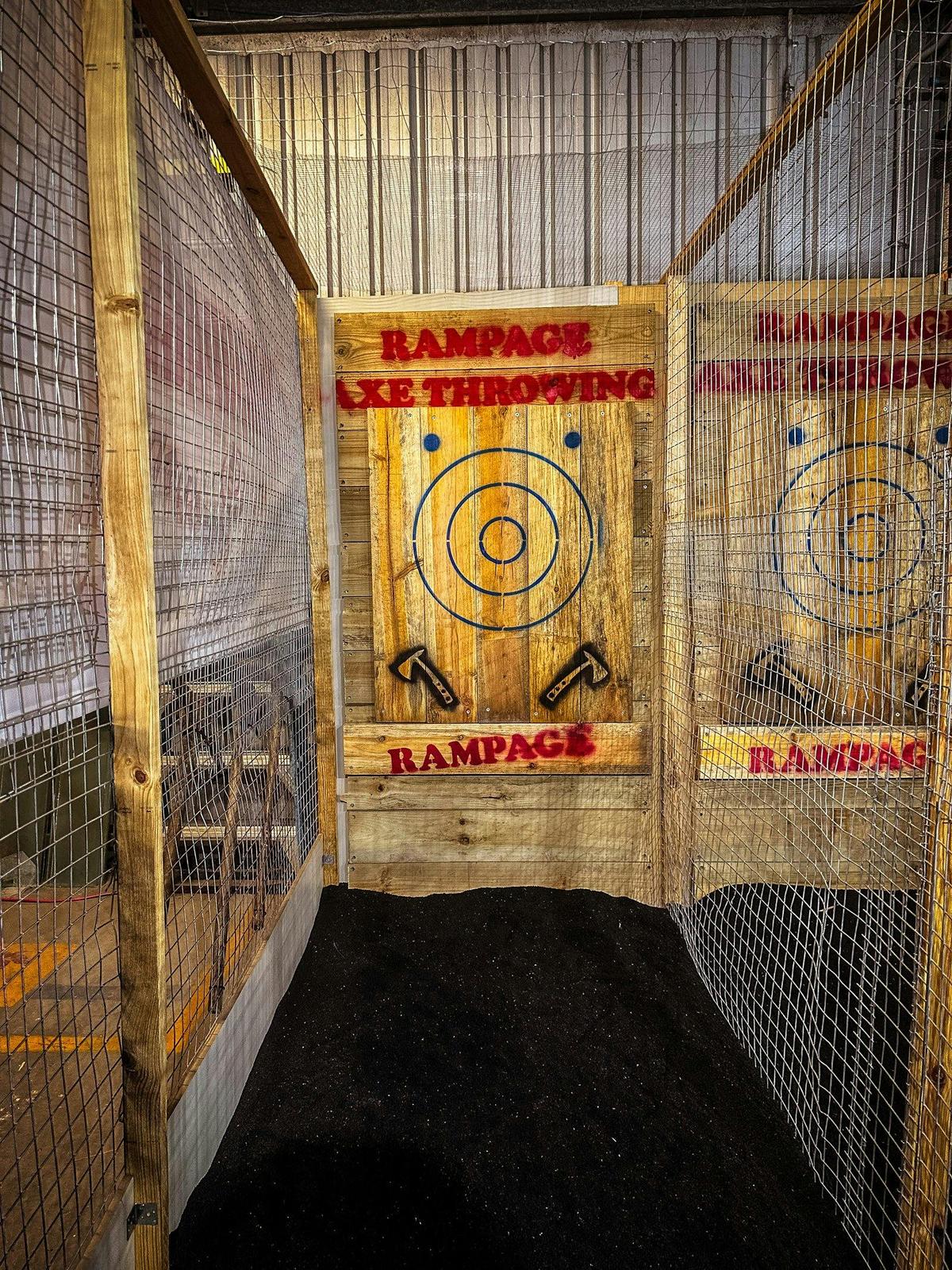 Axe Throwing target wall