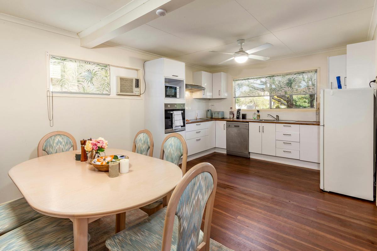 Dining and kitchen