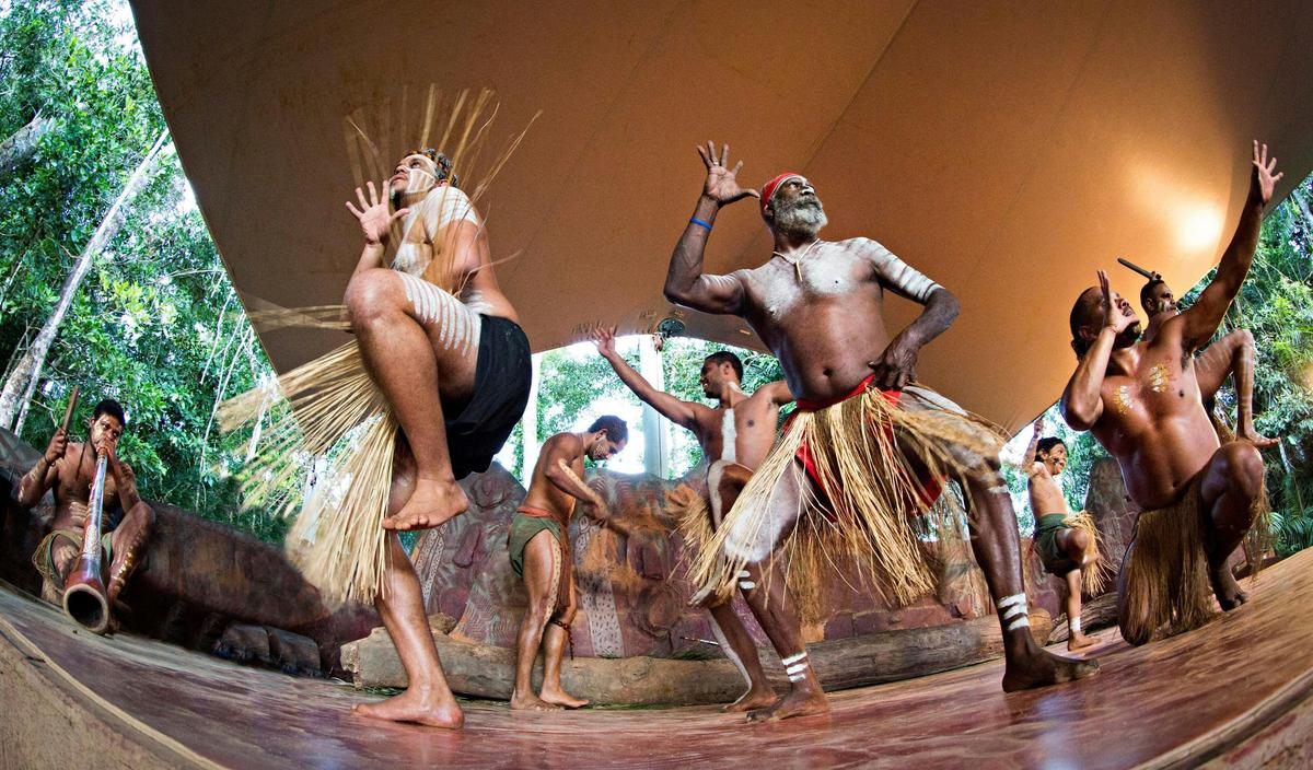 Aboriginal Dance Performance, Pamagirri Aboriginal Experience at Rainforestation Nature Park Kuranda