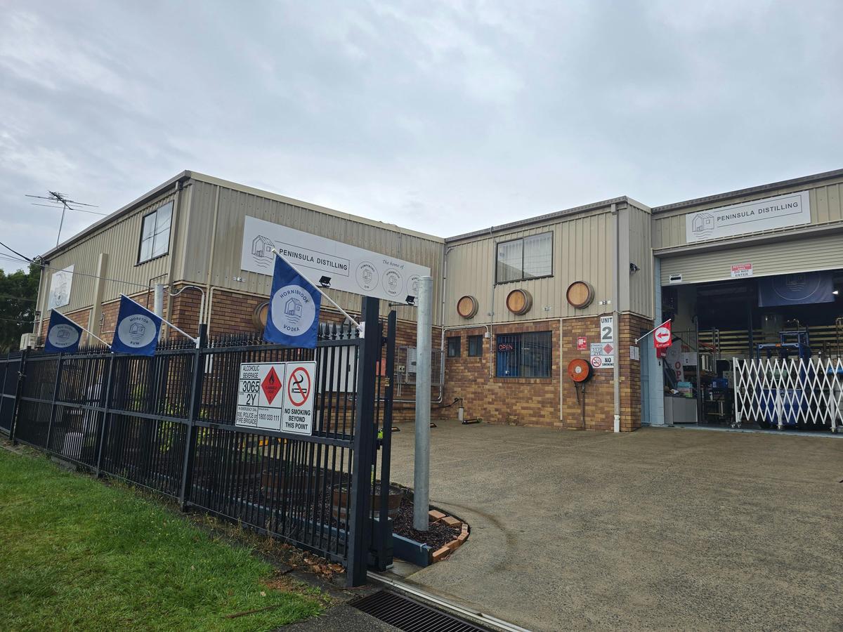 Distillery Entrance