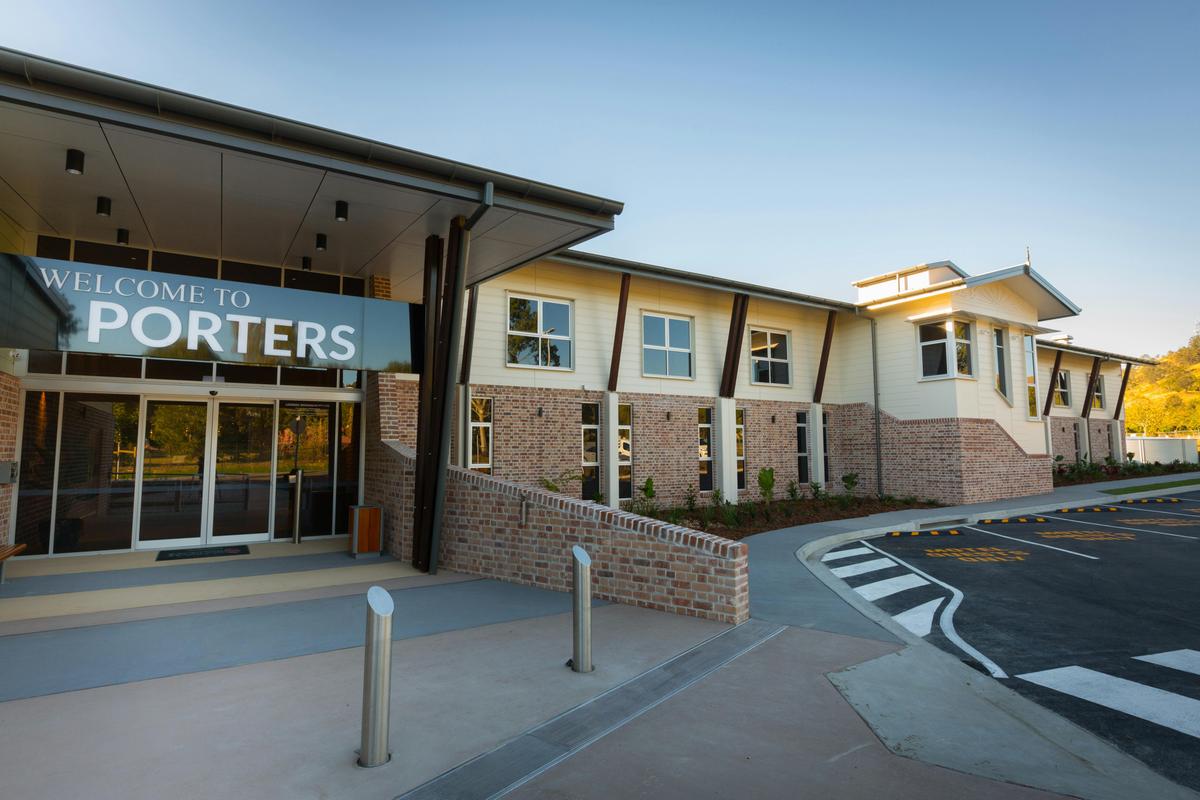 Motel Entrance