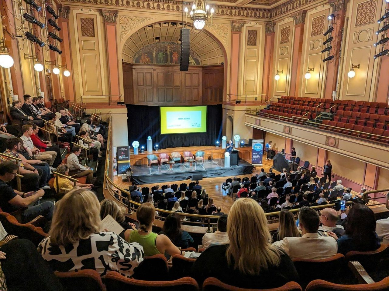 Concert Hall, Newcastle City Hall,  from the Gallery