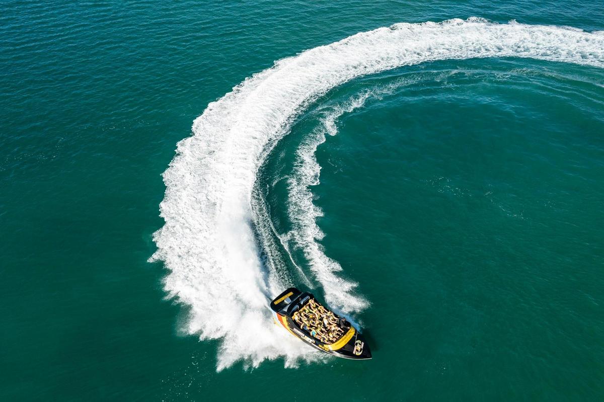 Jet Boat & Helicopter Combo