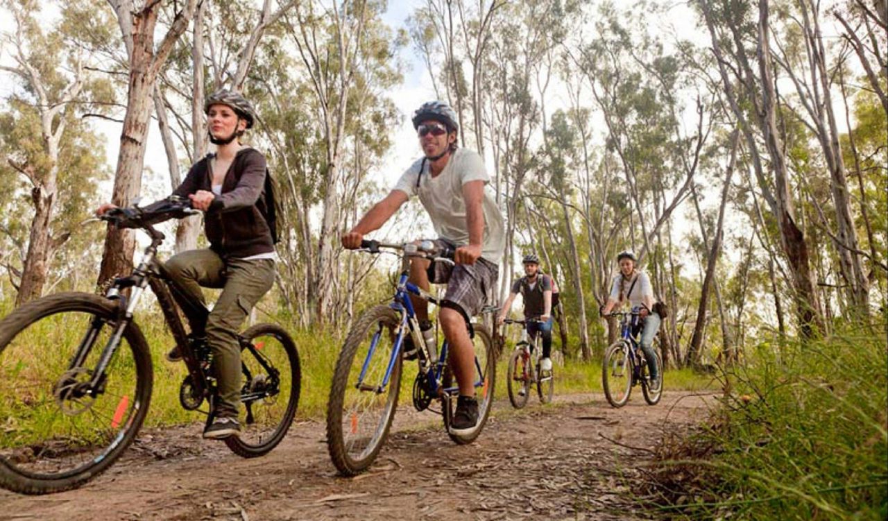 Blue Mountains panoramic mountain bike ride