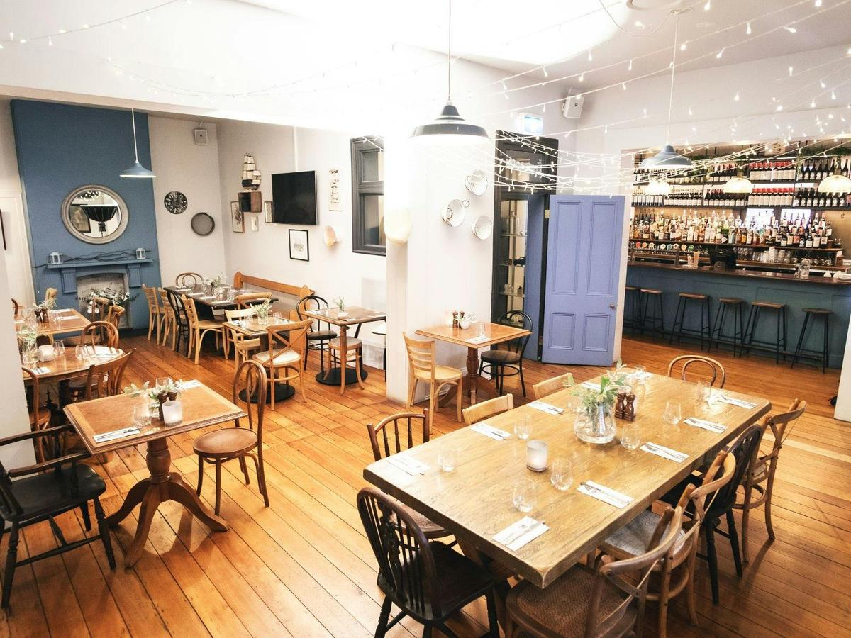 Our upstair dining room, available for private functions