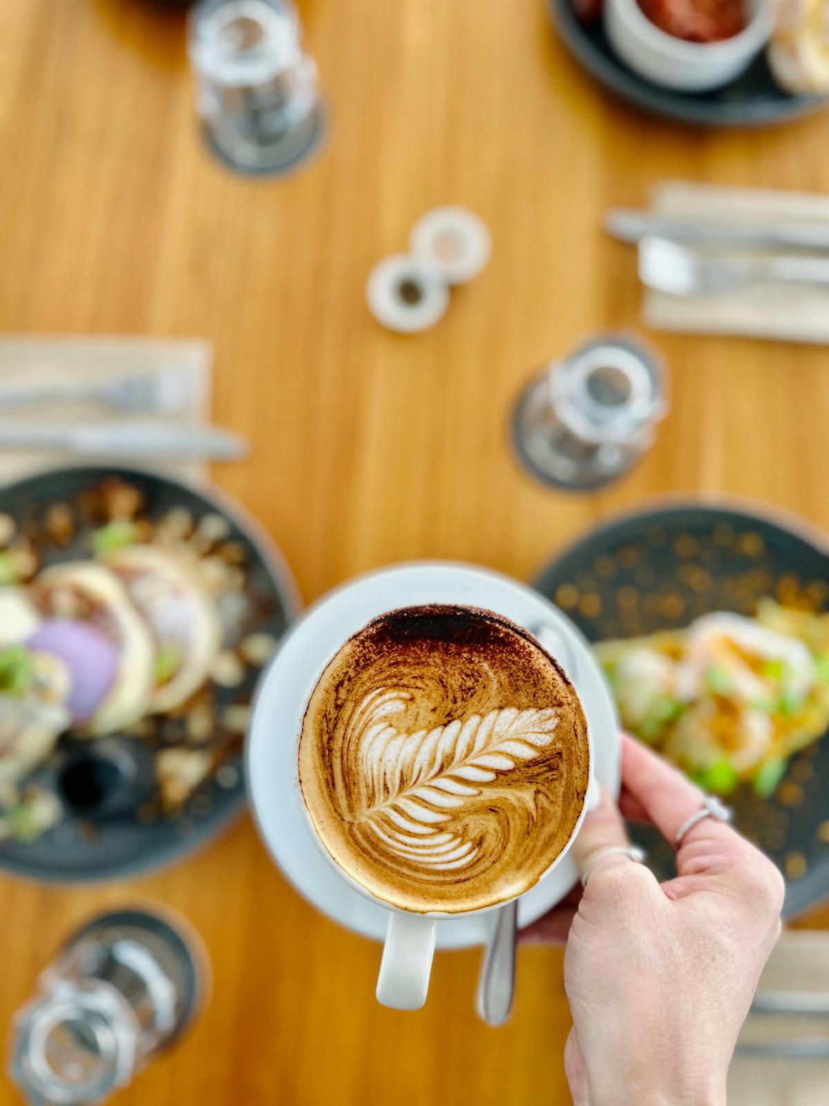 Specialty coffee and brunch