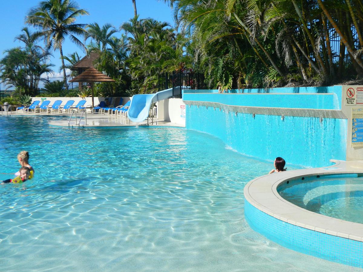 Swimming Pool and Water Slide