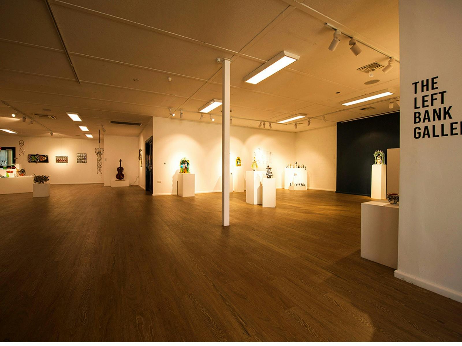 Exhibition space at Outback Arts