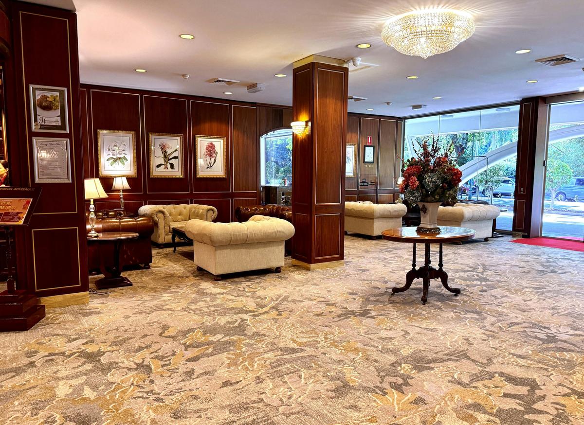 Royal on the Park Hotel Lobby