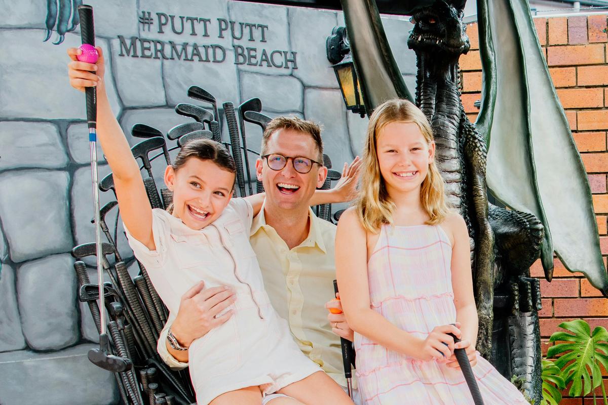 Champion's Throne at Putt Putt Mermaid Beach