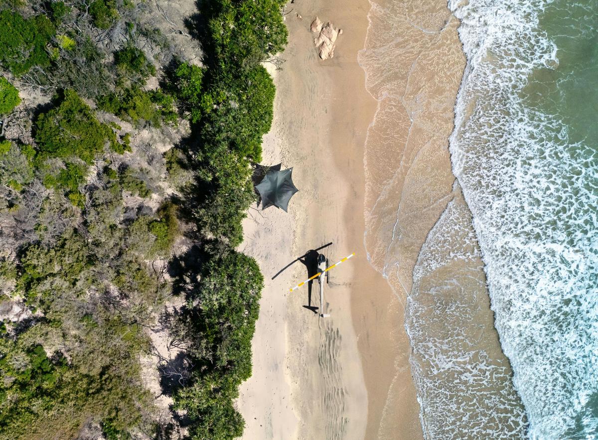 Town of 1770 and Bustard Heads a Coastal Adventure from Above