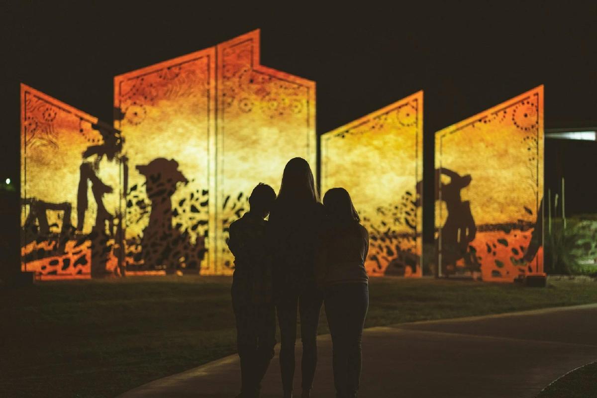 Light and Sound Show at the RM Williams Australian Bush Learning Centre