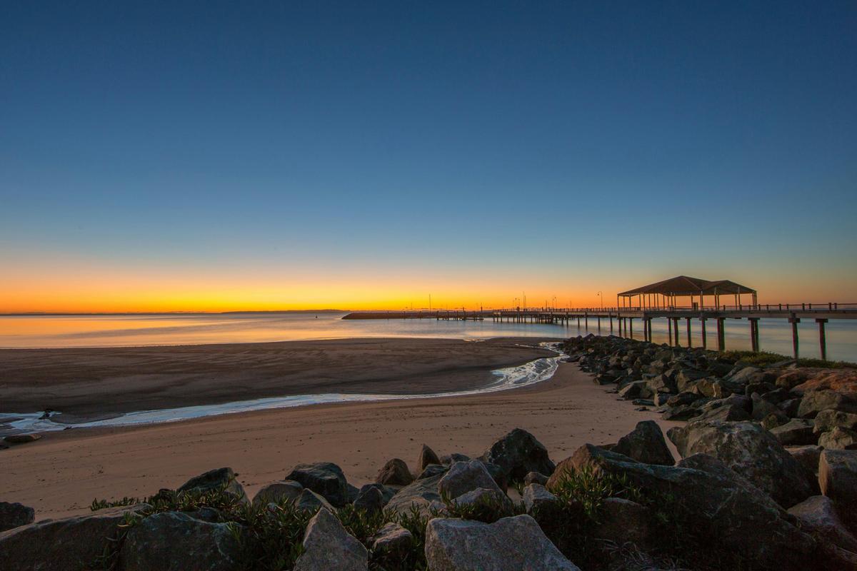 Redcliffe Jetty at sunrise