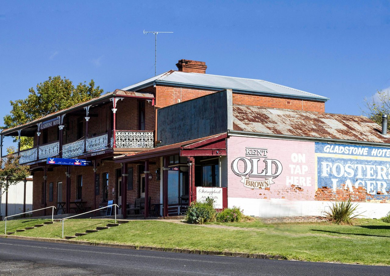 The Gladstone Hotel is the social heart of Newbridge village