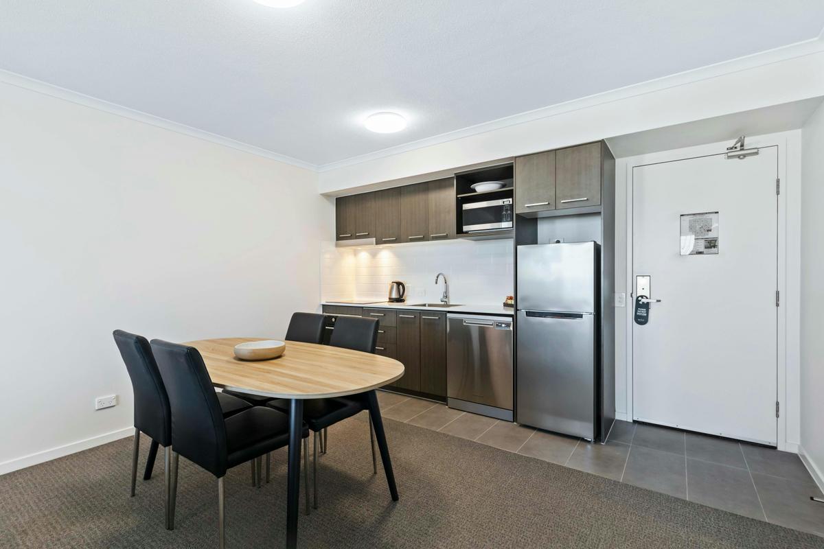 1 & 2 Bedroom Apartment Kitchen and Dining