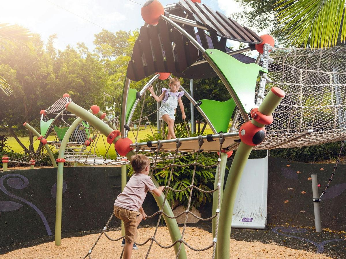 Childrens Playground Roma Street Parkland