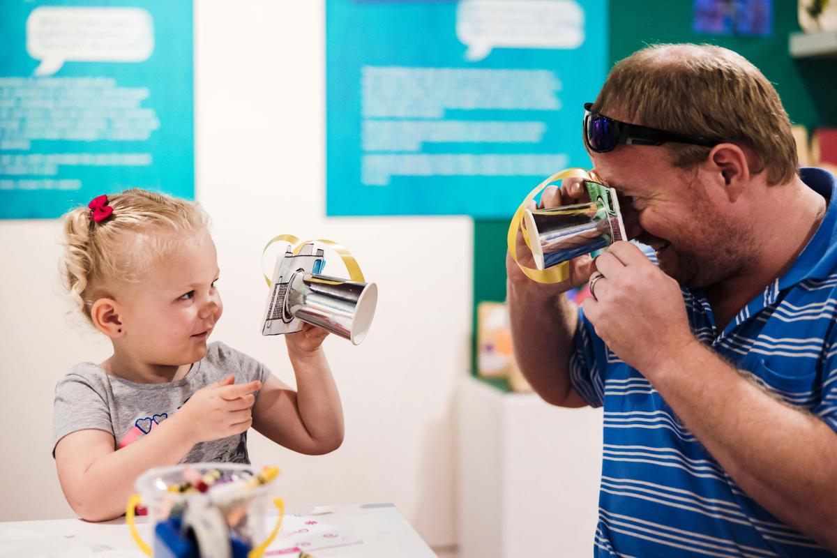 Term Time Tots program encourages fun exploration of ideas through hands-on arts and crafts