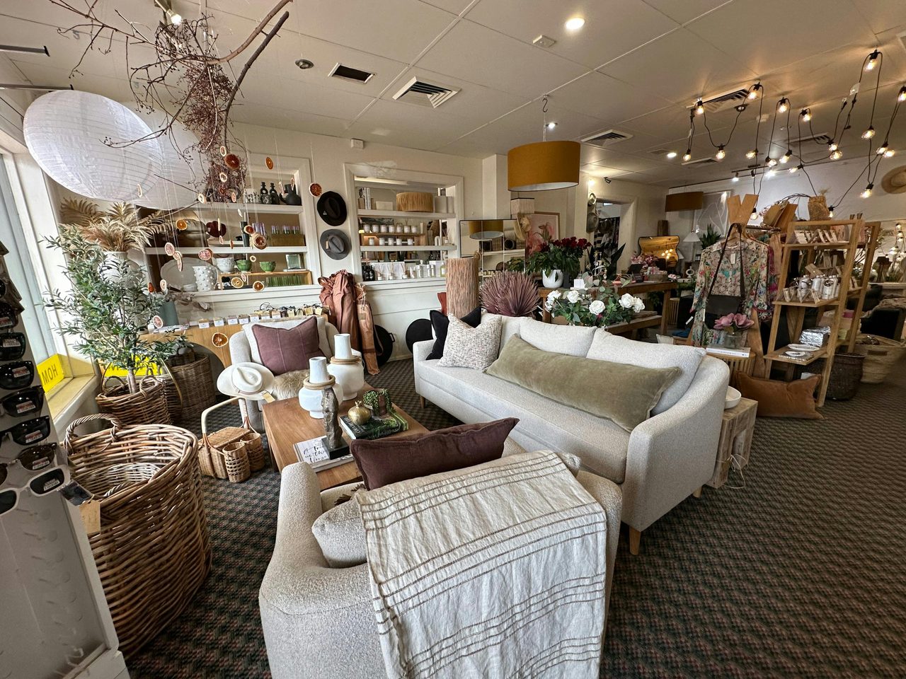 Inside of shop