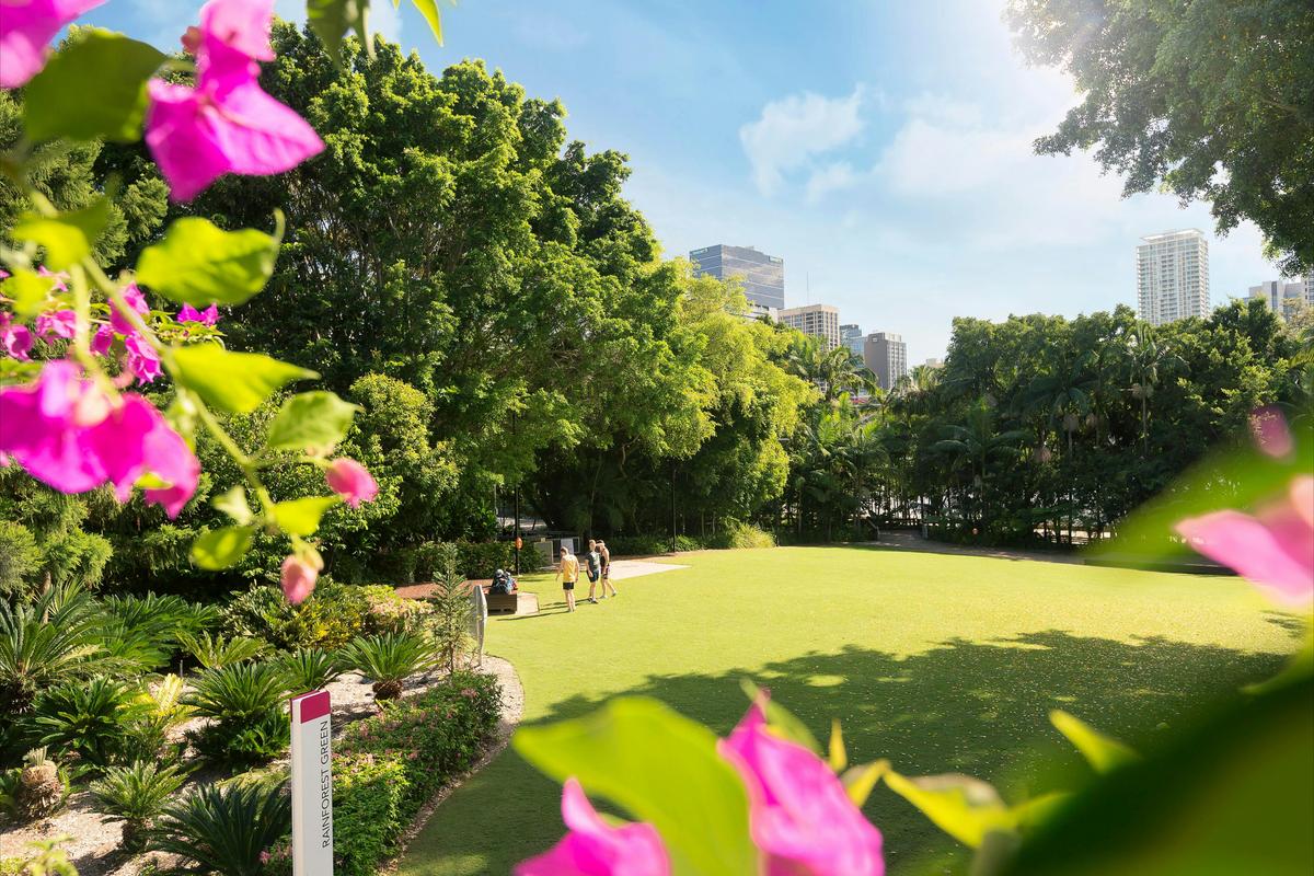 Rainforest Green in the South Bank Parklands